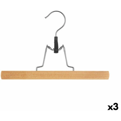 Grucce 5five Pantaloni Naturale Legno 3 Unità (25 X 16,3 Cm)