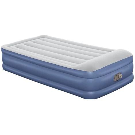 Materasso Ad Aria Tritech 1 Persona 191x97x46 Cm Blu E Grigio Bestway - immagine 5