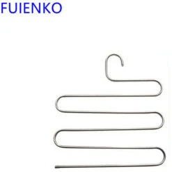 None Portapantaloni A Forma Di S 5 Strati Colore Argento 38X36CM