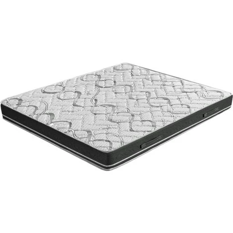 Materasso Molle Insacchettate Una Piazza E Mezza 120x190, Alto 22 Cm - Rivestimento Carbon. Jolie - immagine 3