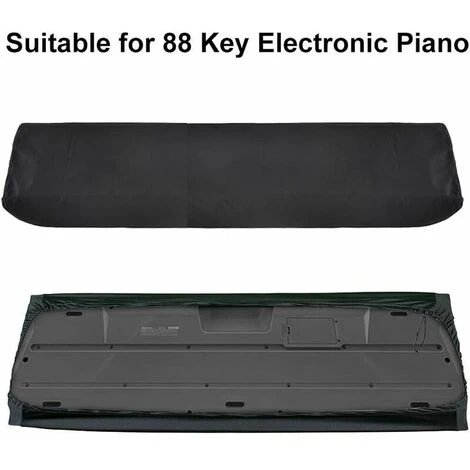 88 Cover Per Tastiera Per Pianoforte, Cover Per Tastiera Per Pianoforte Jtdeal, Cover Per Tastiera Per Pianoforte Elettronica, Custodia Protettiva Antipolvere Per Casio, Yamaha, Kawai, Tastiera Per Pi - immagine 4