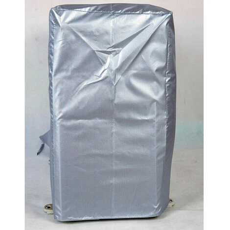 Copertura Per Aria Condizionata Esterna Lavaggio Antipolvere Impermeabile Borsa Per La Pulizia Antineve Antipioggia 88X58X55cm - immagine 5